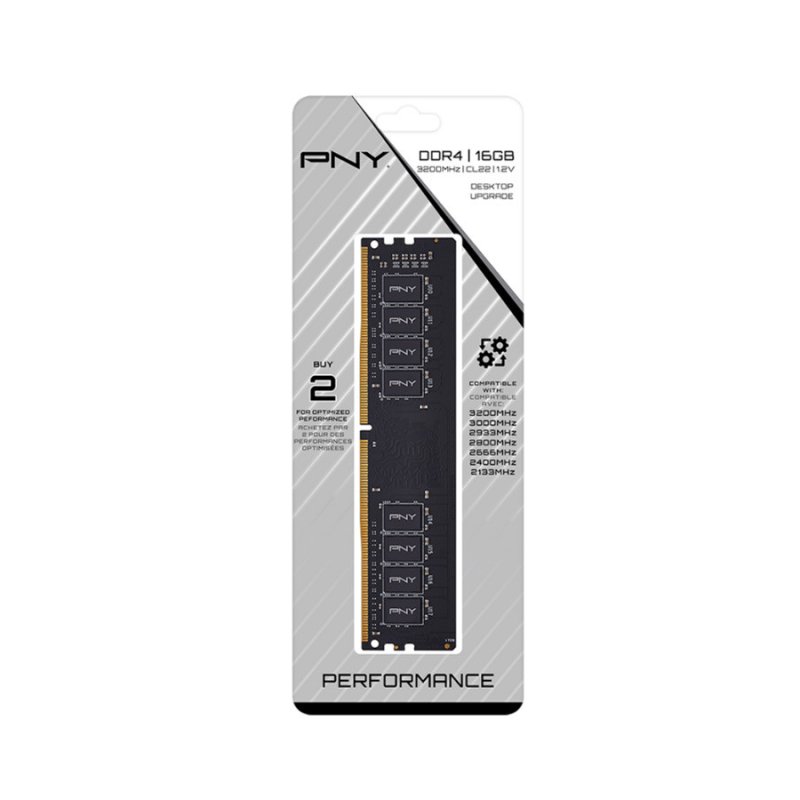 PNY Performance 16GB DDR4 3200MHz Desktop RAM