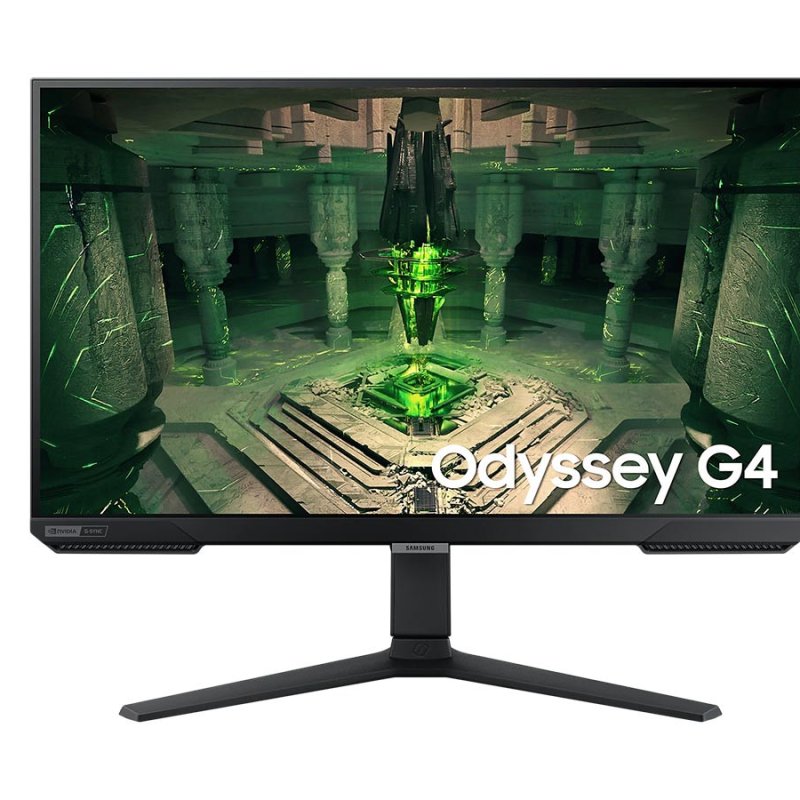 Samsung 27-inch Gaming, 240Hz, 1ms, IPS, Flat Monitor, FHD, HAS, HDR10, NVIDIA G-Sync Compatible, Ultrawide Game View (LS27BG400EWXXL, Black)